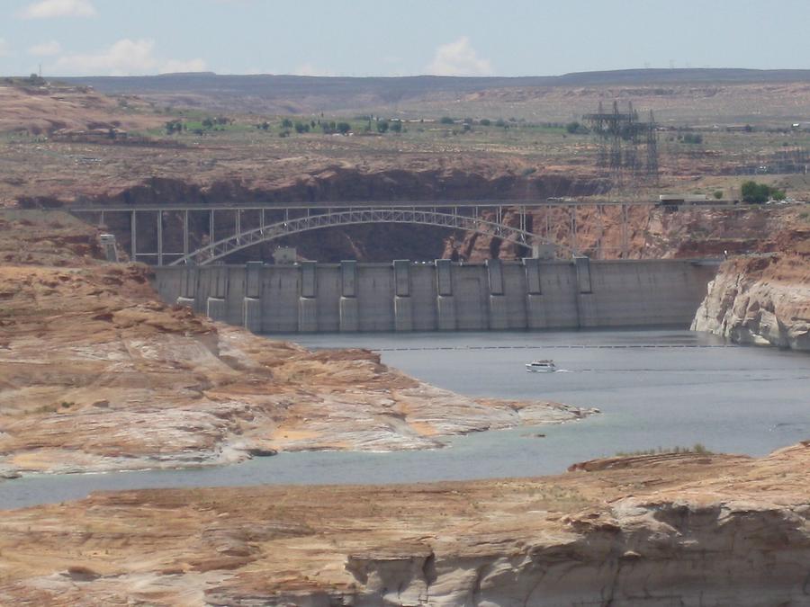 Glen Canyon Dam & Glen Canyon Bridge