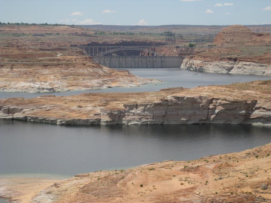 Lake Powell, Glen Canyon Dam & Glen Canyon Bridge