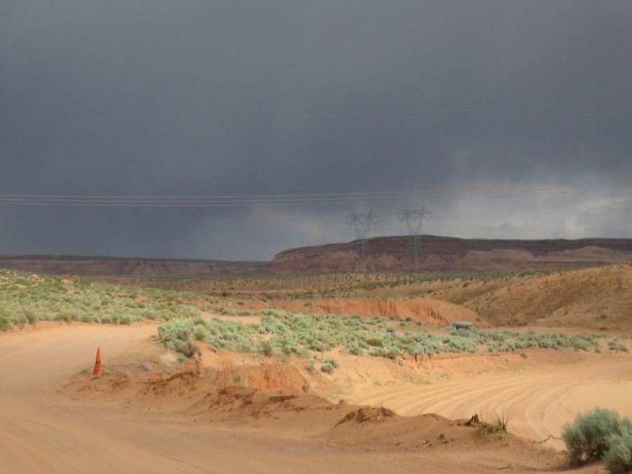 Page-Antelope Canyon Dirt Road