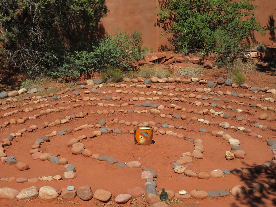 Sedona - Alma de Sedona Inn - Labyrinth