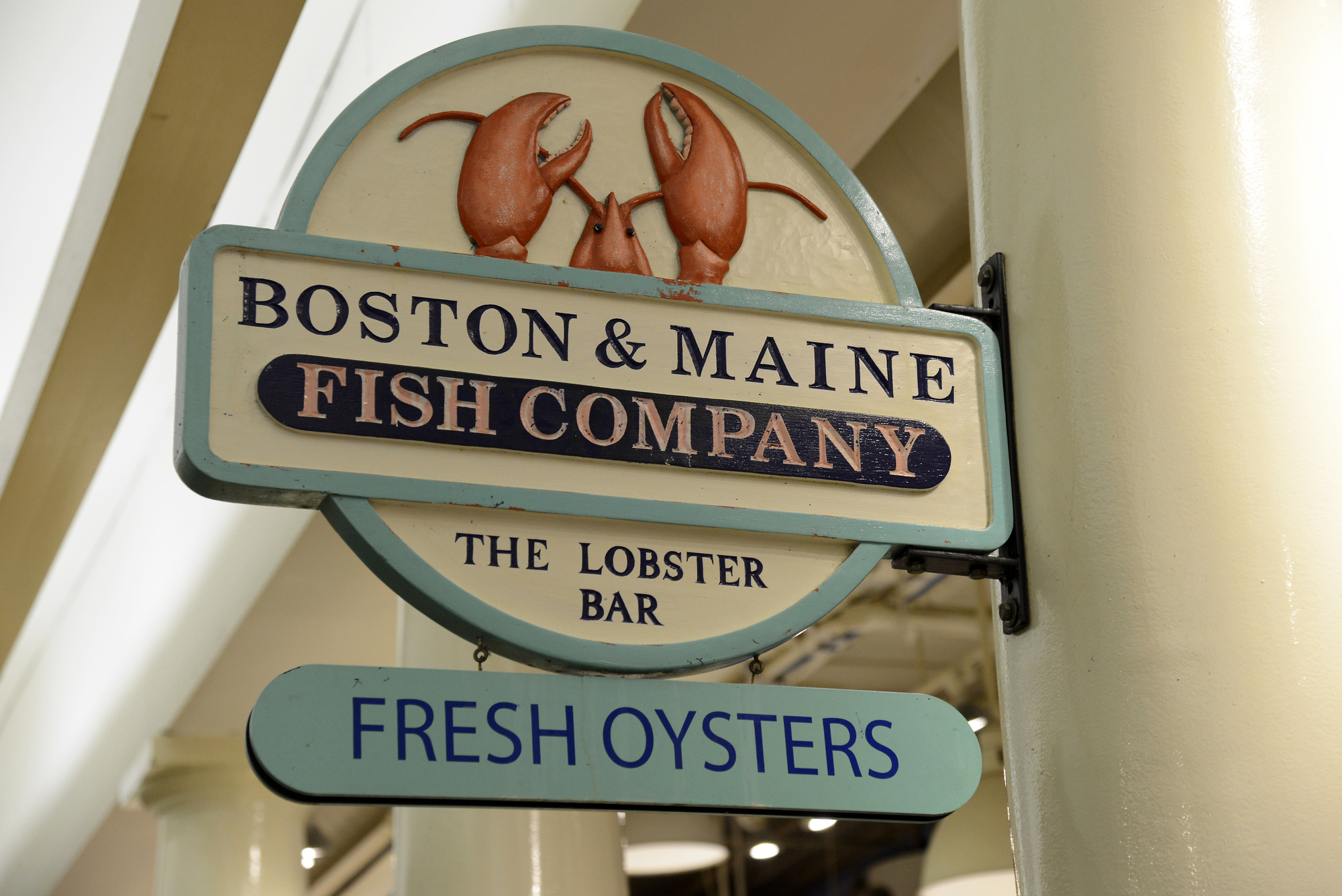 Quincy Market Lobster Bar Boston Pictures Geography im Austria