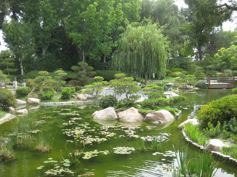 LA MA Long Beach Earl Burns Miller Japanese Garden CSULB