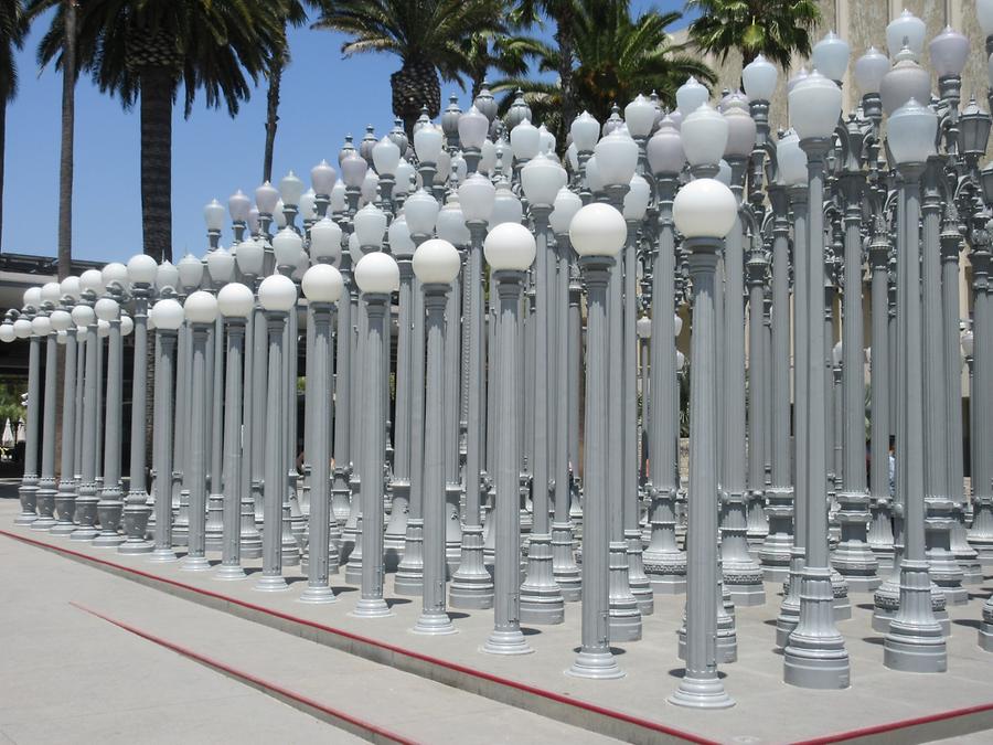 LACMA - 'Urban Light' by Chris Burden 2008