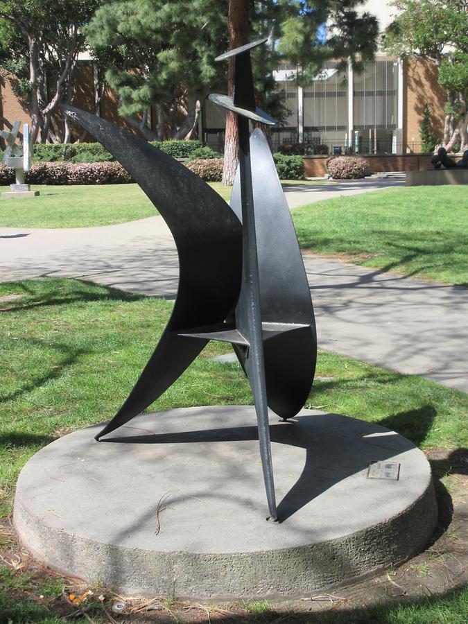 UCLA Franklin D. Murphy Sculpture Garden - 'Button Flower' by Alexander Calder 1959