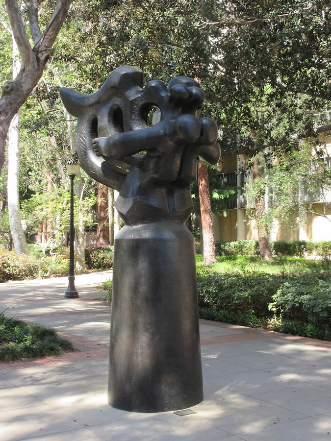 UCLA Franklin D. Murphy Sculpture Garden - 'The Song of the Vowels' by Jacques Lipchitz 1932