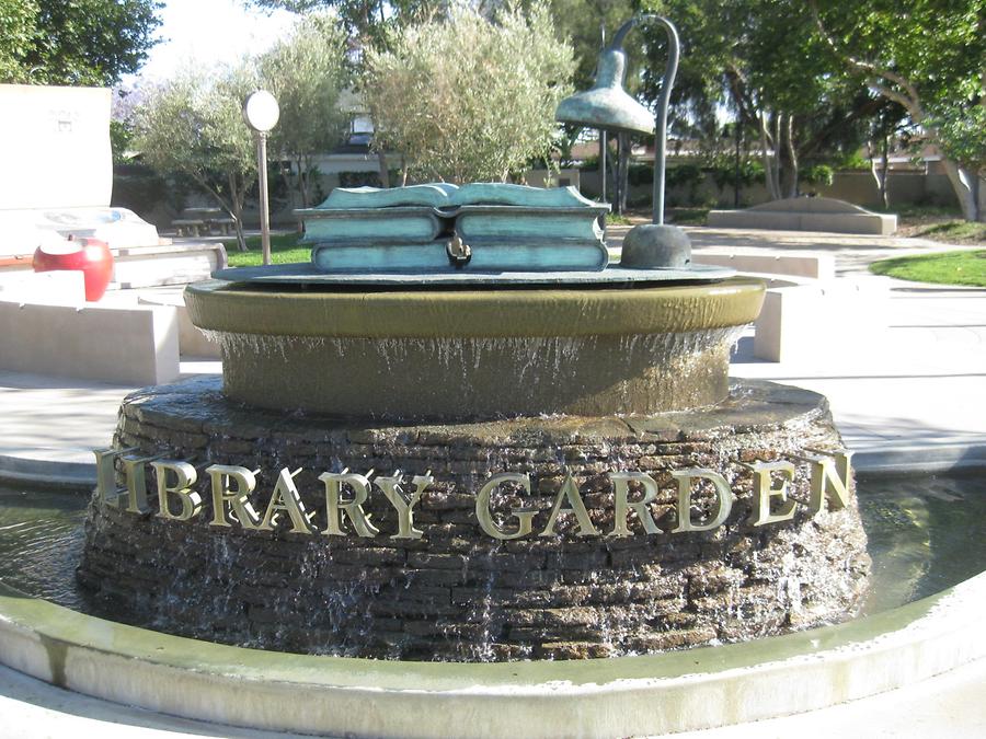 Bellflower Library Garden