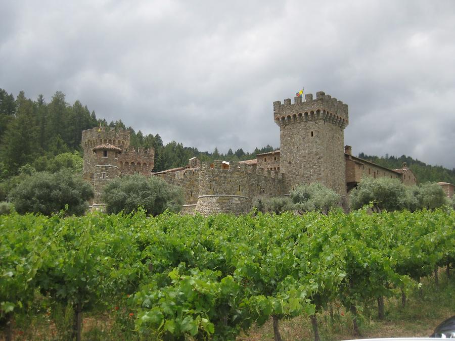 Napa Valley Calistoga Castello di Amorosa