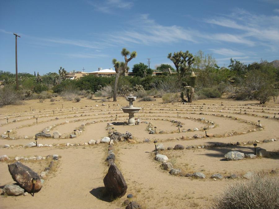 Joshua Tree Joshua Tree Retreat Center Labyrinth