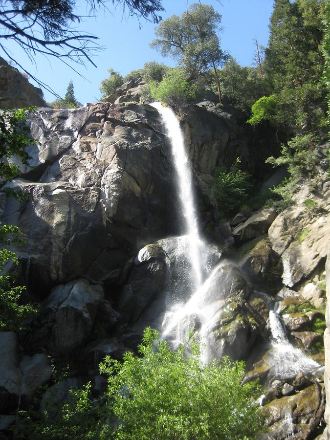 Sequoia Kings Canyon National Park Grizzly Falls