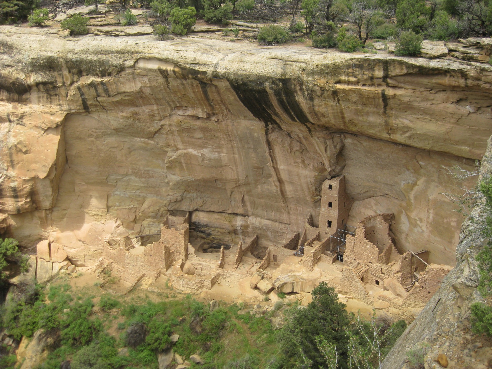 Mesa Verde NP Cliff Dwellings (9) Colorado (1) Geography im Austria