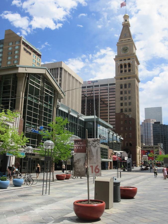 Denver - 16th Street Mall - The Daniels and Fisher Tower