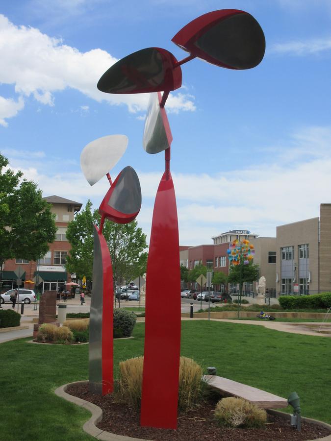 Englewood - Museum of Outdoor Arts - 'Duo' by Lin Emery 1992