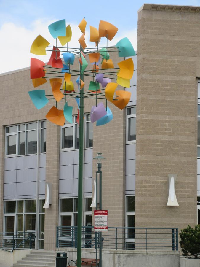 Englewood - Museum of Outdoor Arts - 'Windsong III' by Robert Mangold 1989