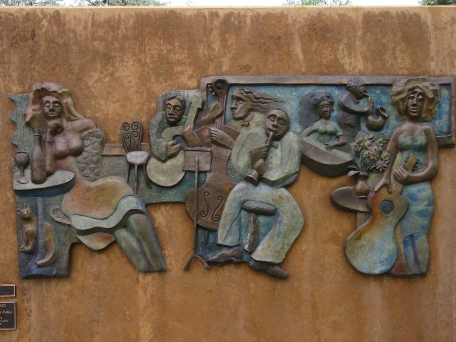 Loveland - Benson Sculpture Garden - 'Evening Jazz' by Warren Cullar 2004