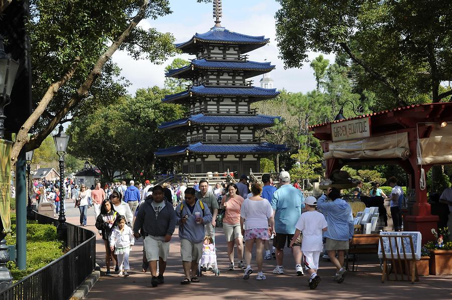 Epcot - World Showcase; Japan