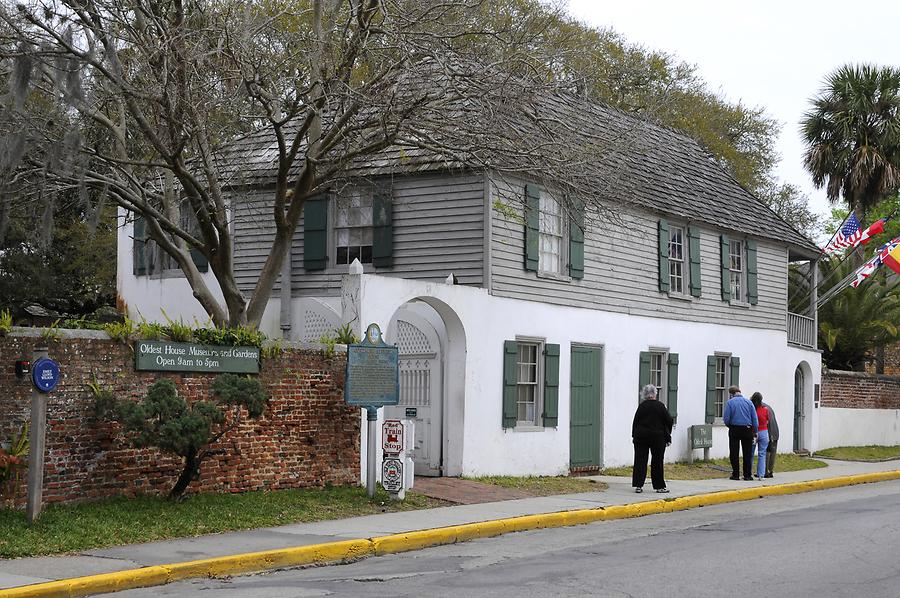 St. Augustine - Colonial Quarter; 'Oldest House'