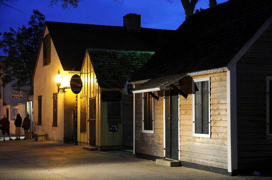 St. Augustine - Town Centre at Night