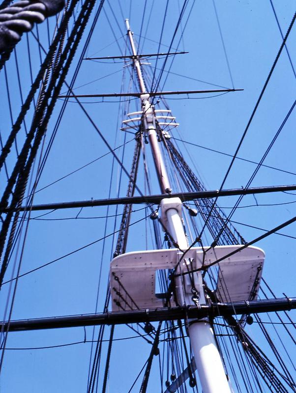 Rigging on frigate