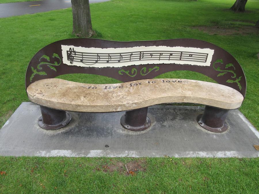 Idaho Falls - Art Bench