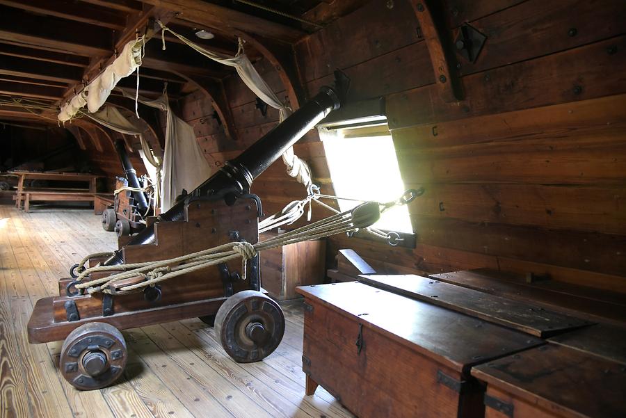 Replica of Susan Constant - Inside