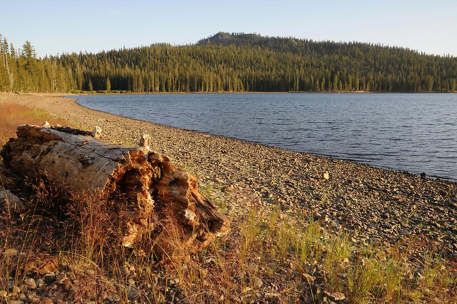 Lassen Volcanic National Park - Juniper Lake at Sunset