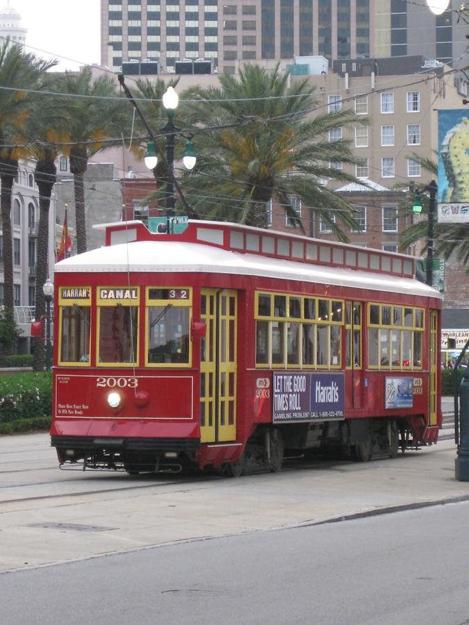 New Orleans Canal Street Streetcar