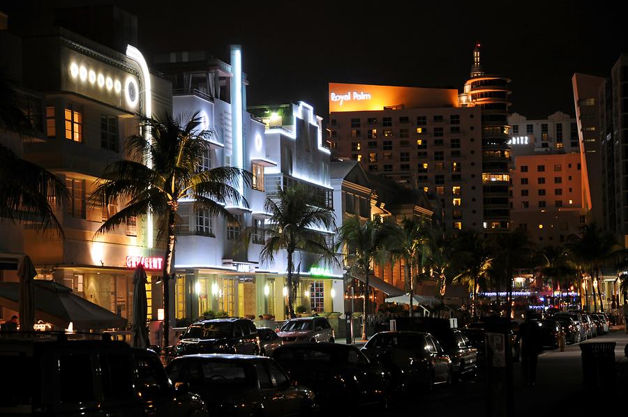 Ocean Drive at Night