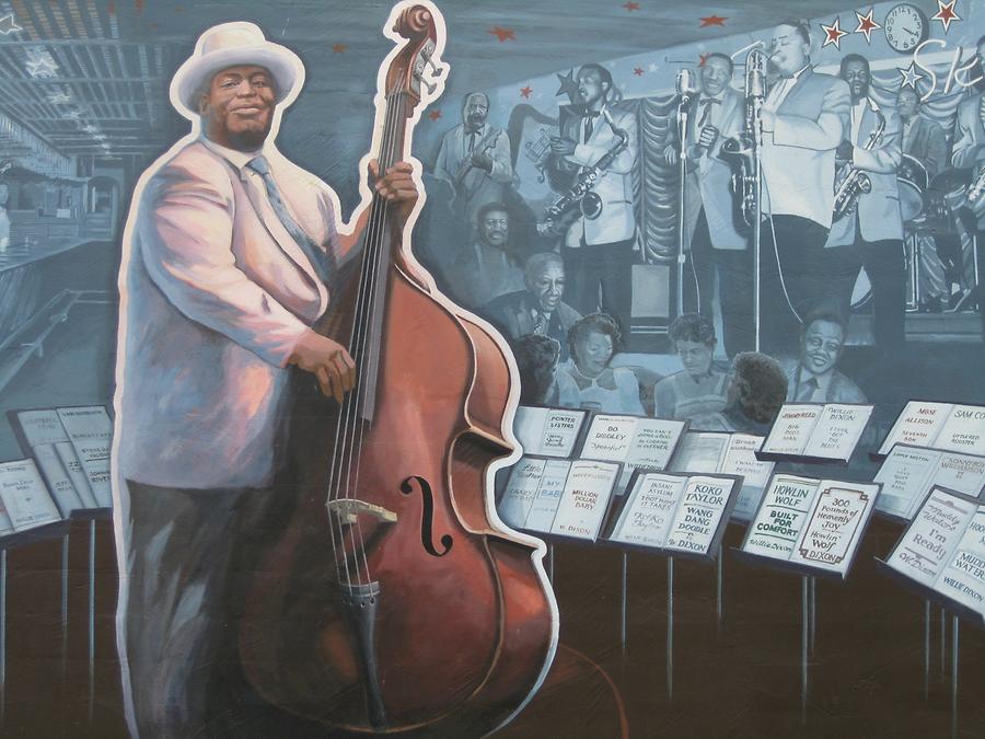 Vicksburg Riverfront Murals Blues