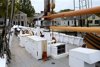 Mystic Seaport - Deck of a Ship