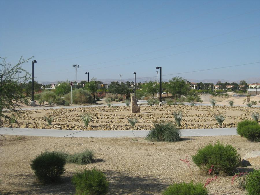 Las Vegas Charlie Frias Park Labyrinth