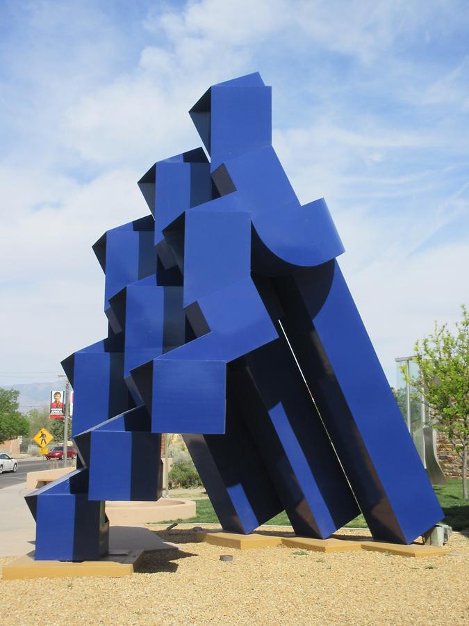 Albuquerque - Albuquerque Museum of Art - 'Variation Nuevo Mexico' by Sebastian 1989