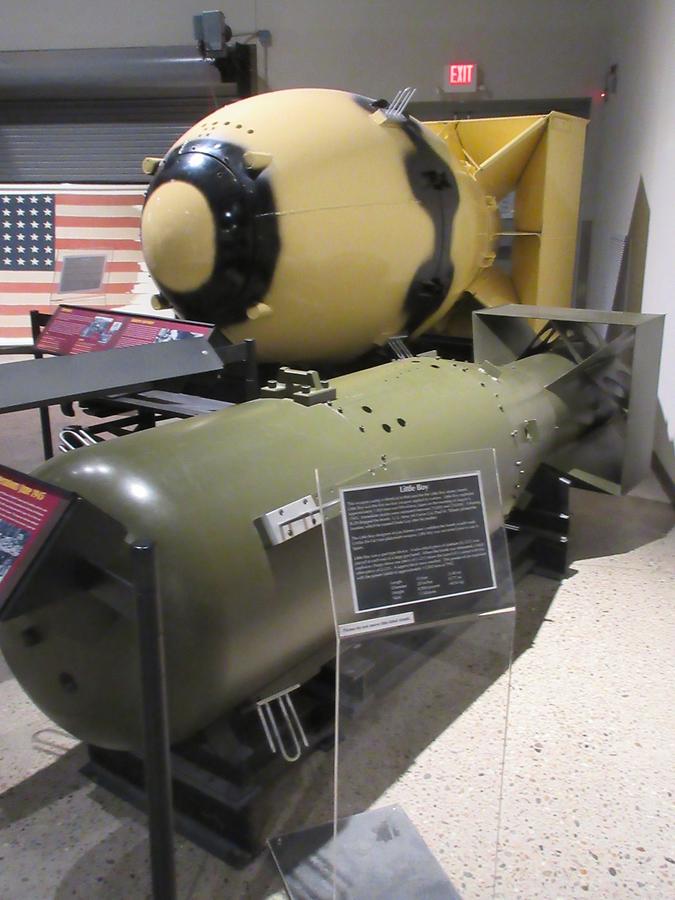 Albuquerque - National Museum of Nuclear Science & History - 'Little Boy' Replica of the first Hydrogen Bomb