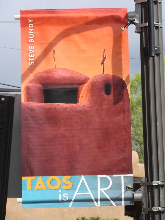 Taos - Poster 'Taos is Art'