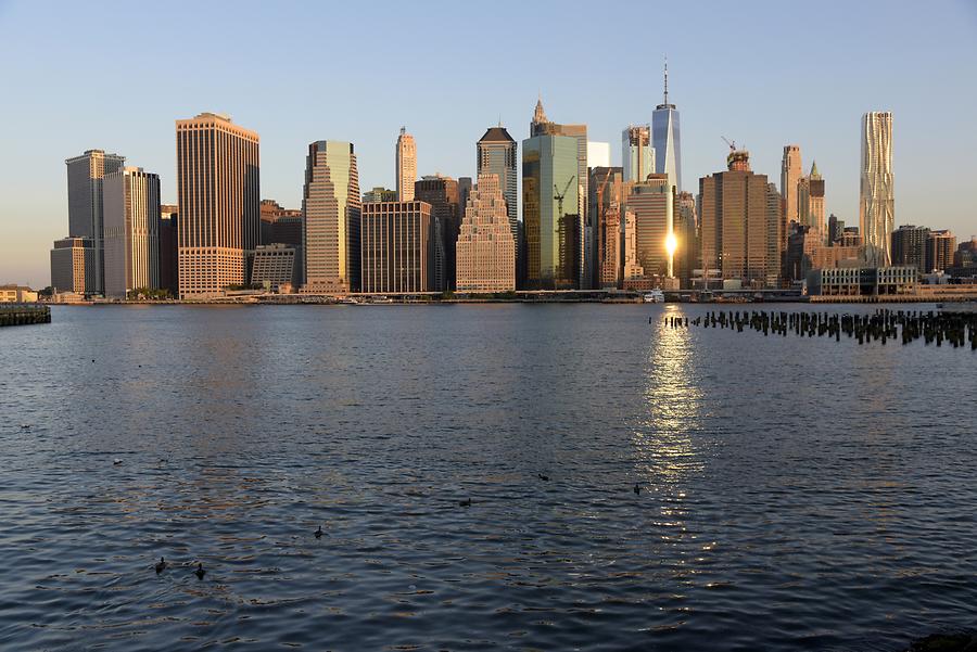 Lower Manhattan at Sunrise