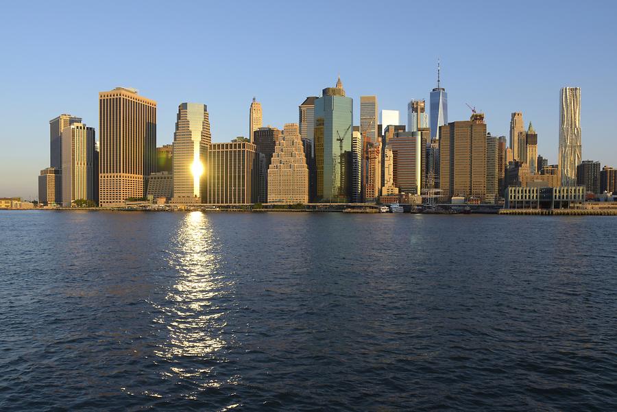 Brooklyn Heights - Promenade; View of Lower Manhattan