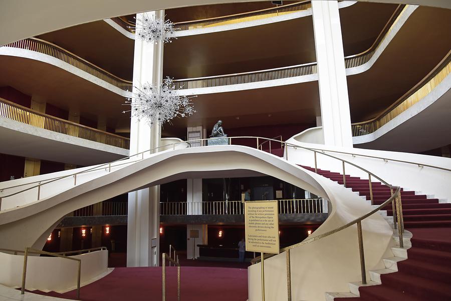 Lincoln Center for the Performing Arts - Metropolitan Opera House; Inside