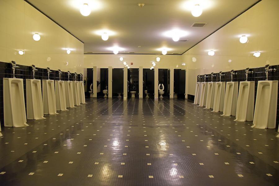 Rockefeller Center - Radio City Music Hall; Men's Toilet