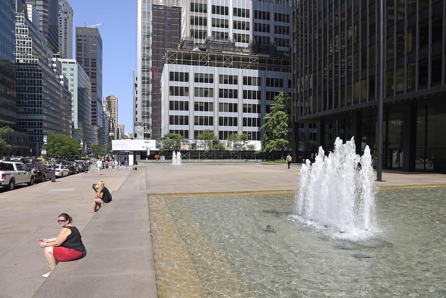 Seagram Building - Plaza