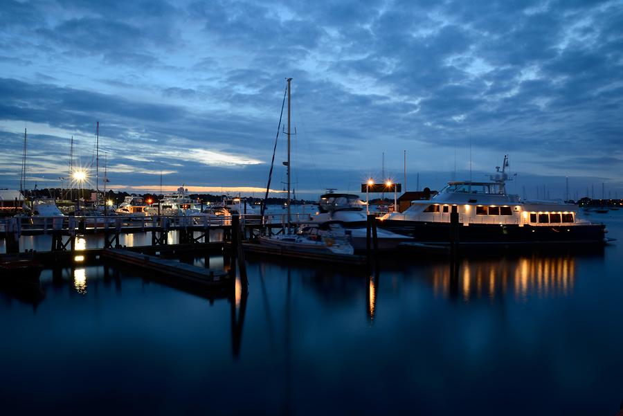 Colonial Harbour - Waterfront at Night