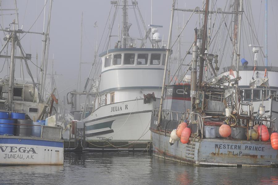 La Push - Harbour; Fishing Boats