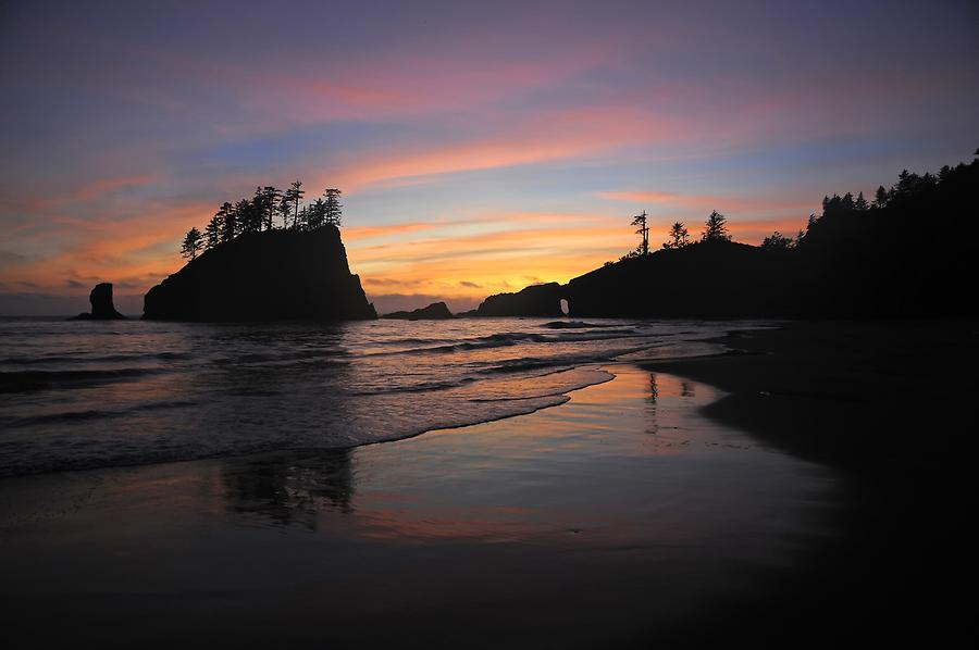 Second Beach at Sunset