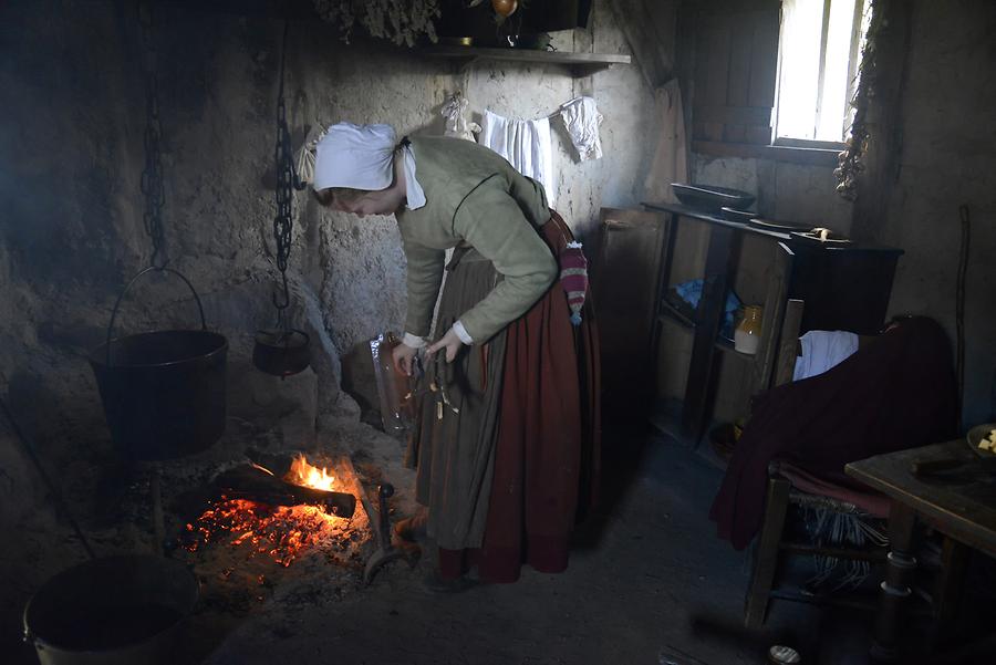 Plymouth - Plimoth Plantation; Kitchen