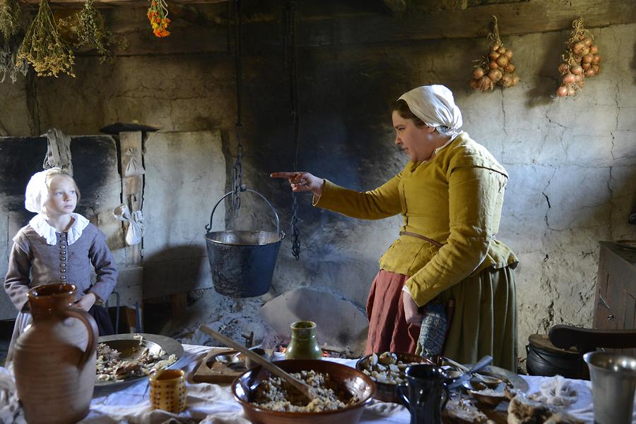 Plymouth - Plimoth Plantation; Kitchen