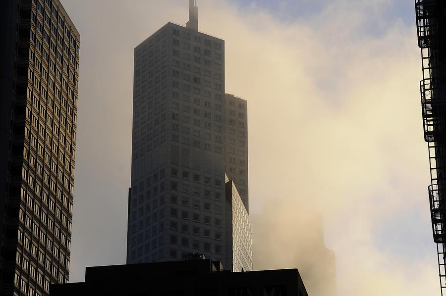 Foggy Downtown San Francisco