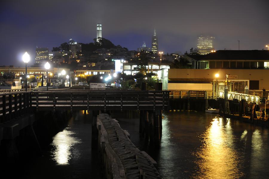 San Francisco - Fisherman's Wharf at Night