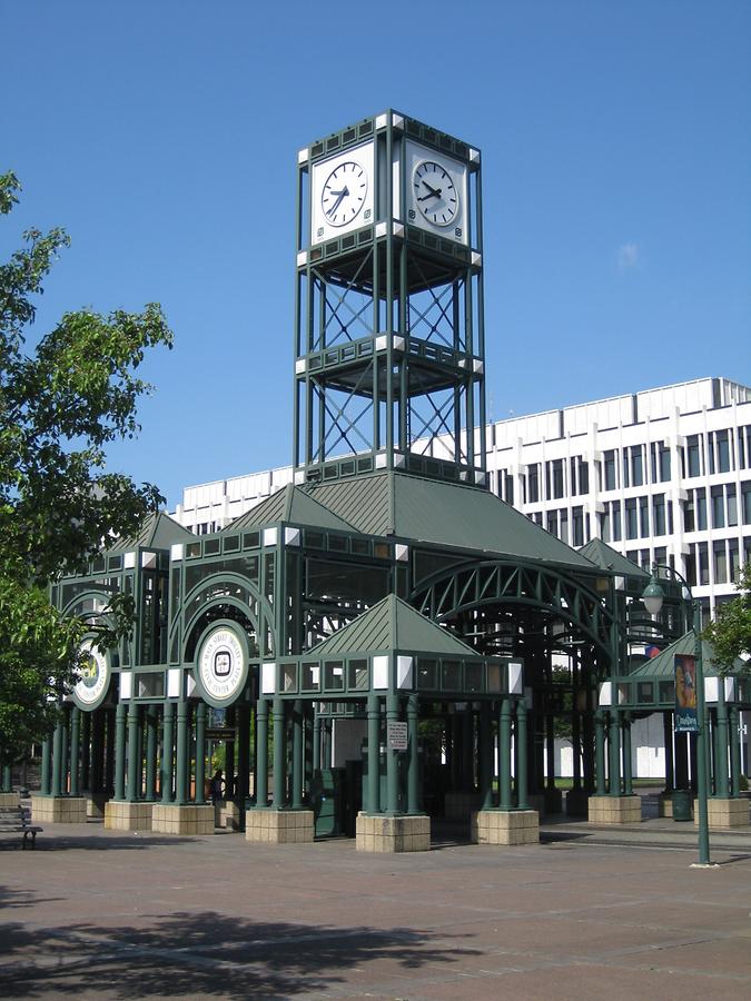 Memphis Downtown Streetcar Station