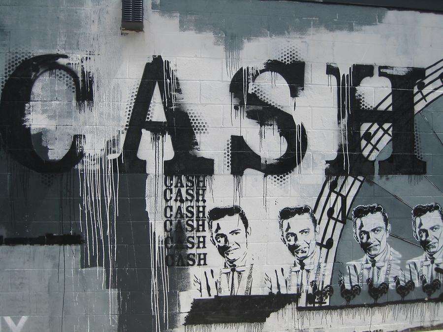 Nashville Johnny Cash Graffiti