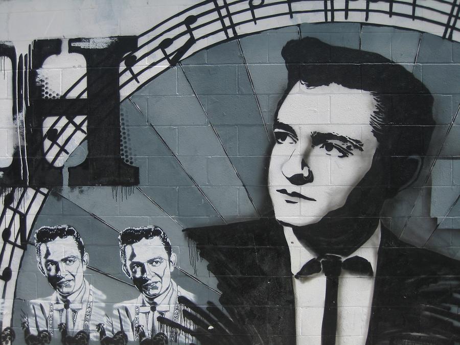 Nashville Johnny Cash Graffiti