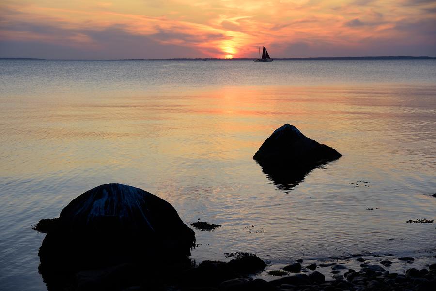 Lake Montauk at Sunset