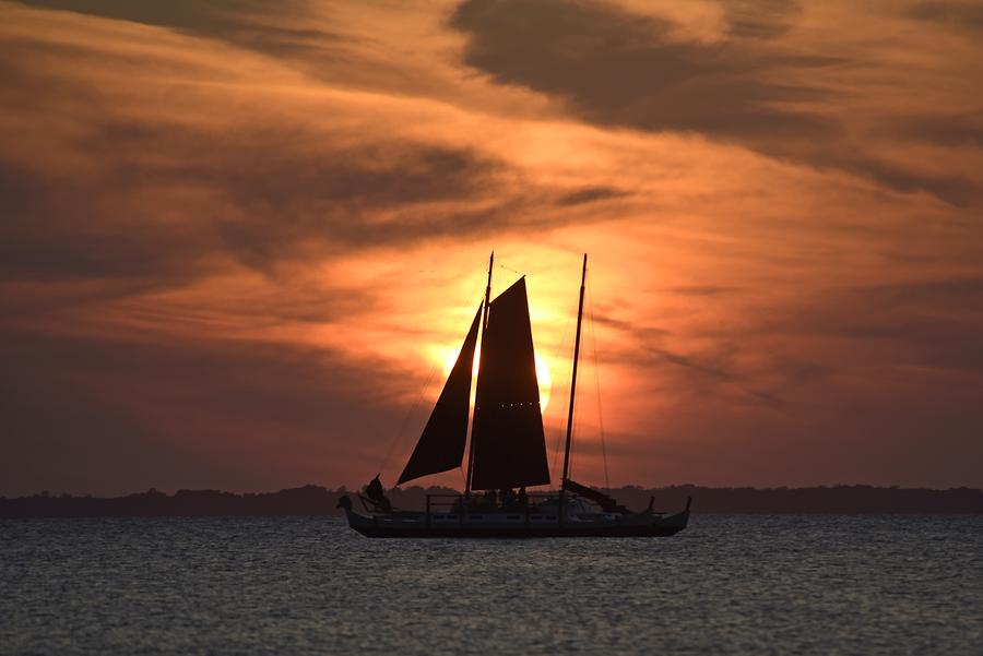 Lake Montauk at Sunset